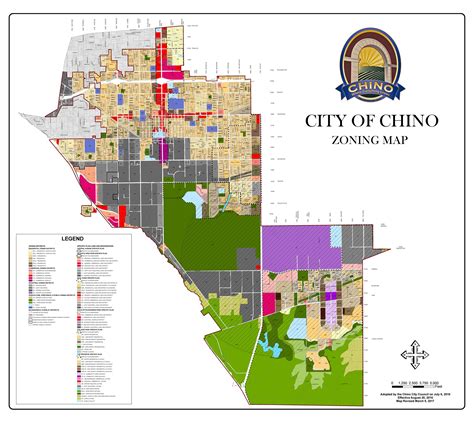 city of chino zoning map|street map of chino ca.